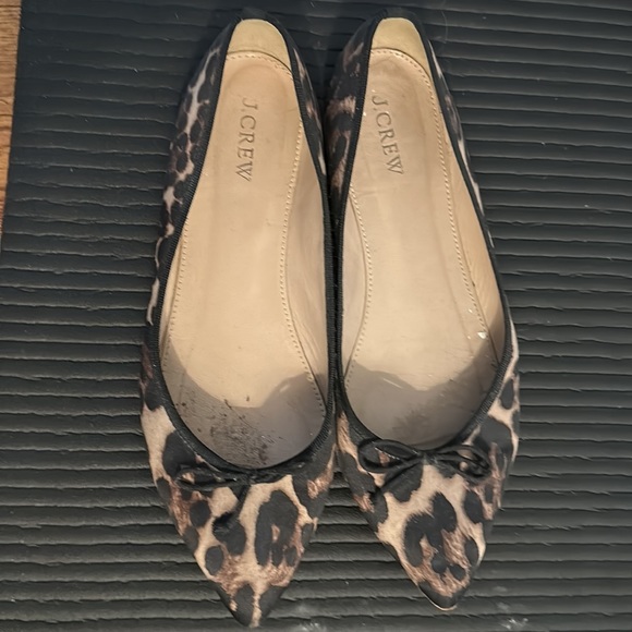 J.crew cheetah flats and sandals - Picture 2 of 5